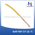 single core flexible cable yellow